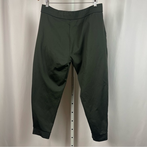 32 Degrees Heat Large Fleece Lined Jogger Pants Lounge Casual Winter Olive Green - Picture 2 of 10